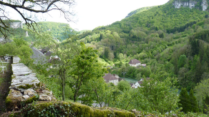 Terrasse sur la loue - Le Manoir Mouthier-Haute-Pierre