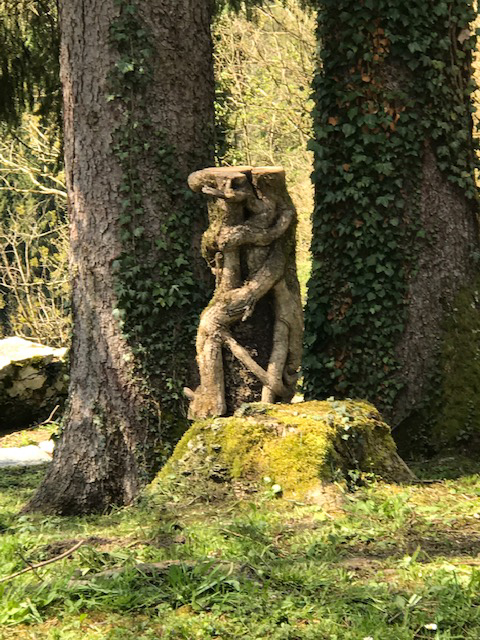 Le parc, Manoir mouthier-Haute-Pierre