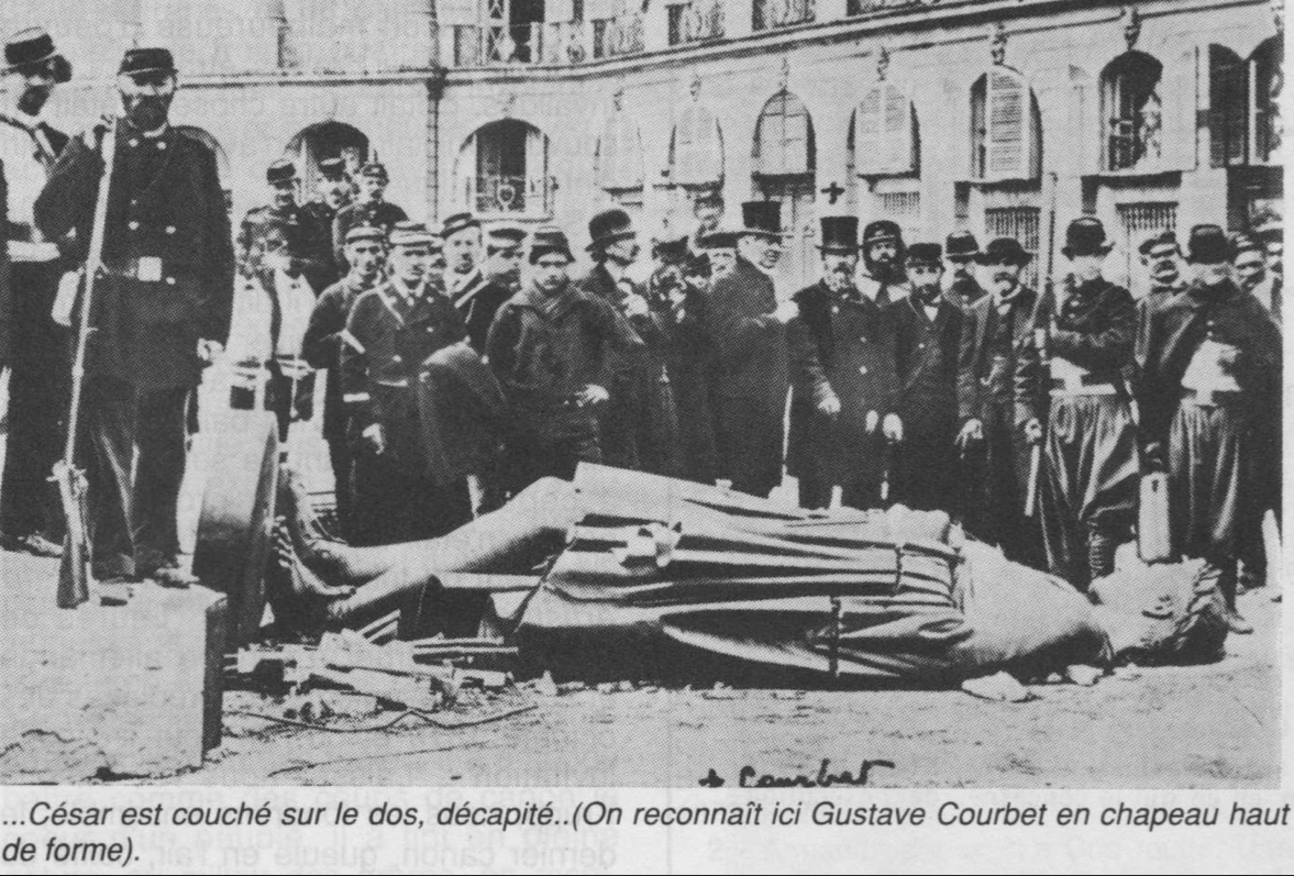 photo courbet-place-Vendôme